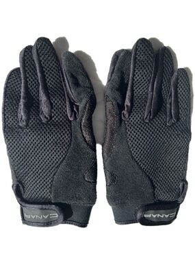 Canari Black Performance Cycling/Running Gloves Size Unisex Small/Women’s Medium